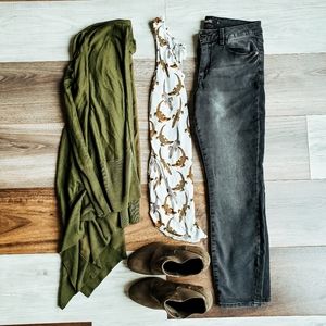 Zara knit open cardigan